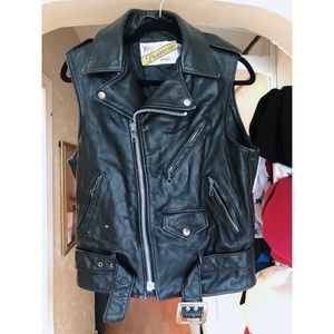 Vintage 80s Schott Perfecto VEST